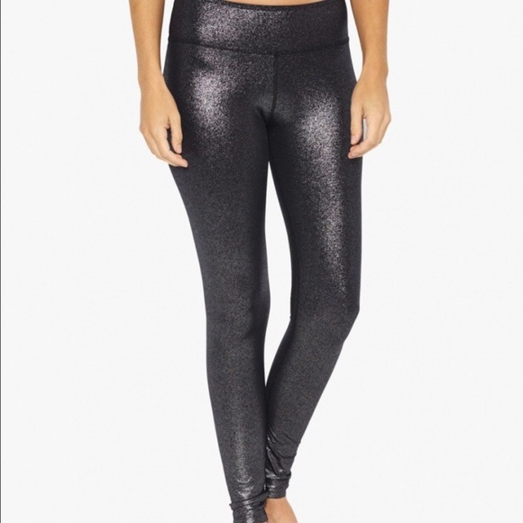 glitter yoga pants
