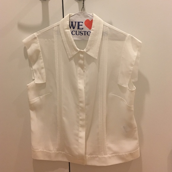 Reiss white blouse