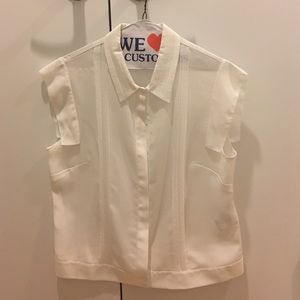 Reiss white blouse