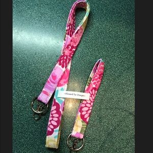 Homemade lanyard and wristlet bundle ❤️