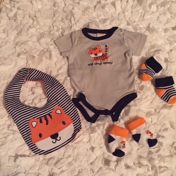 Gymboree Baby Boy Tiger Bundle