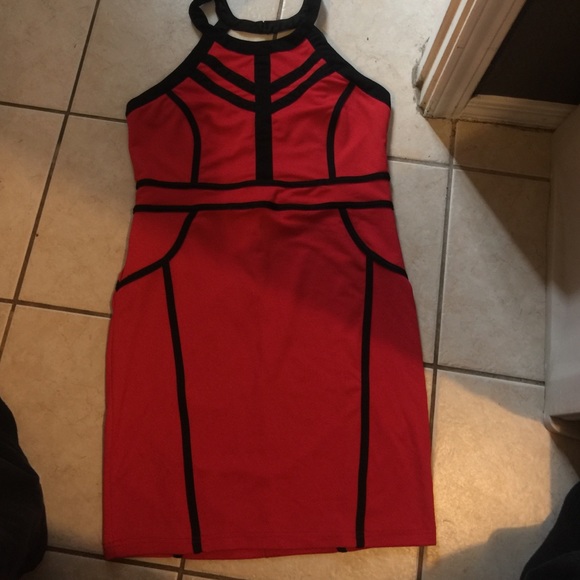 Red dress