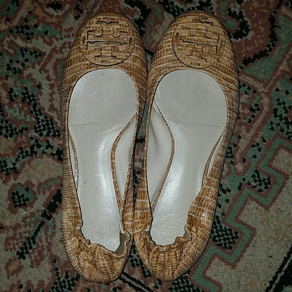 Nude Tory burch shoes