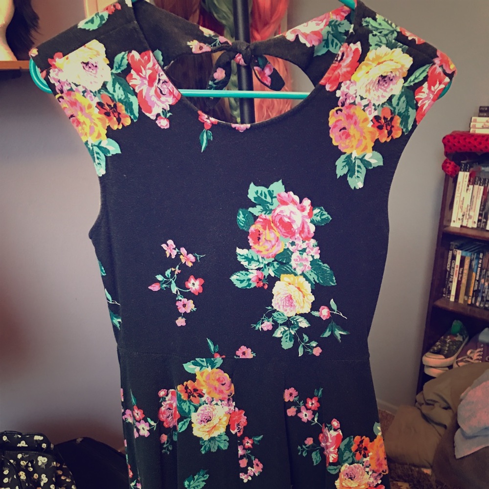 Wet Seal Floral Skater Dress