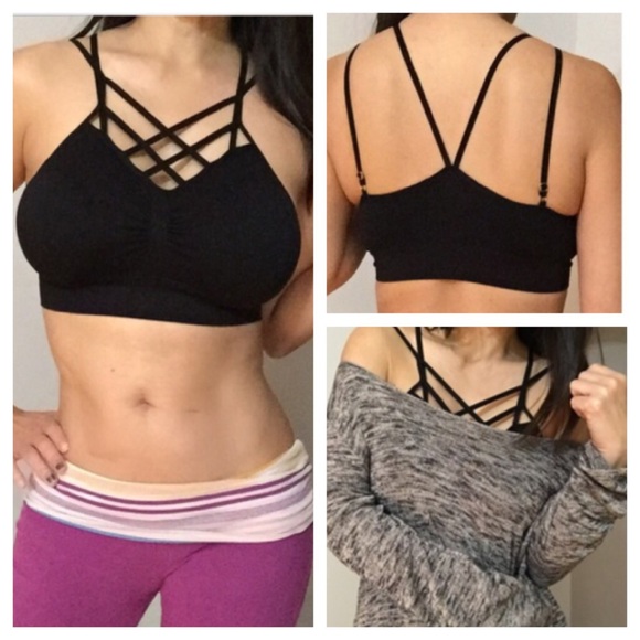 💕Strappy Corsette Bralette - Picture 2 of 7