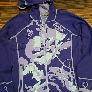 Title nine hooded sweater zipup