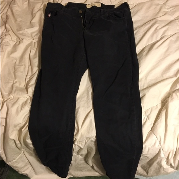 Hollister Navy Pants Size 11