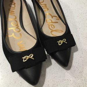 Worn once! Sam Edelman bow flats
