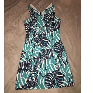Zebra print Lilly Dress! Size 0!