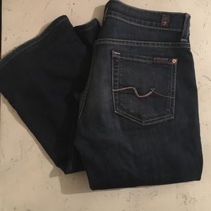 7 for all mankind bootcut jeans size 26
