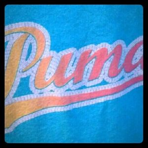Light Blue Puma t-shirt medium