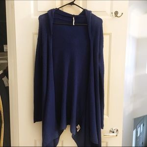 Free People Sloane Hooded Wrap Cardigan - XS