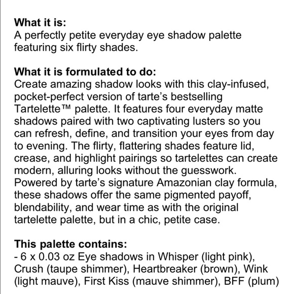Tarte tartelette tease eyeshadow palette brand new - Picture 4 of 4