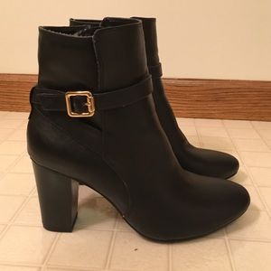 Target women's merona black booties size 7.5