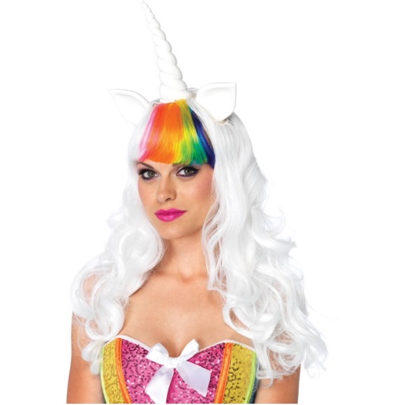 Unicorn wig & tail