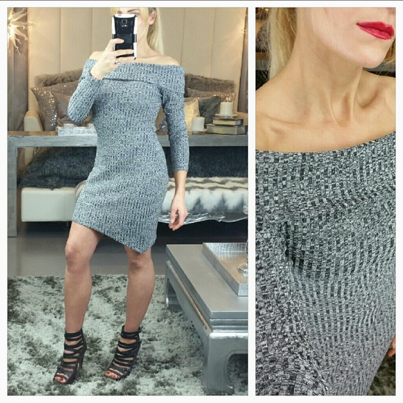 SOLD OUT 'GISELLE' SEXY OFF-SHOULDER DRESS LAST 1 - Picture 2 of 4