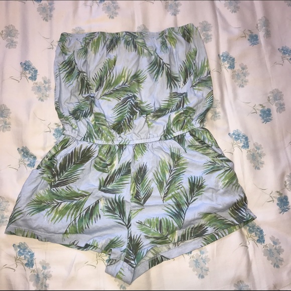 Palm Tree Romper