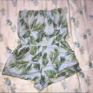Palm Tree Romper