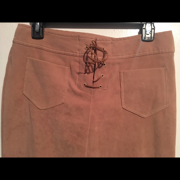 High Waisted Tie Up Pants - Picture 2 of 2