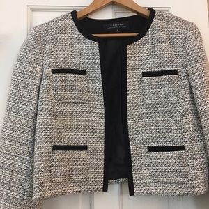 TAHARI tweed jacket