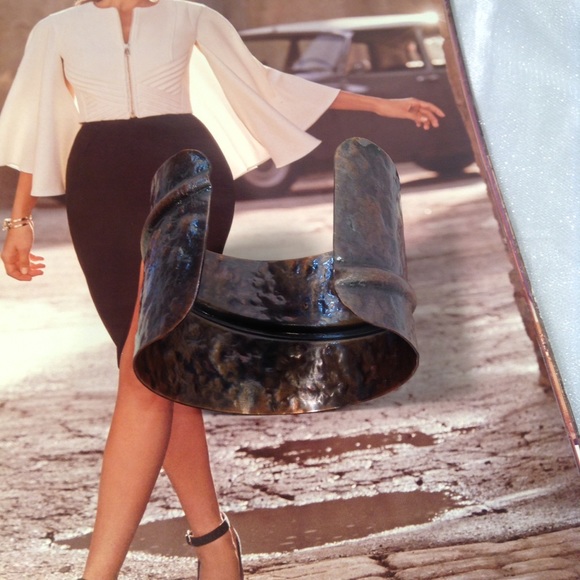 Cuff-Burnished Copper-HOST PICK - Picture 3 of 4