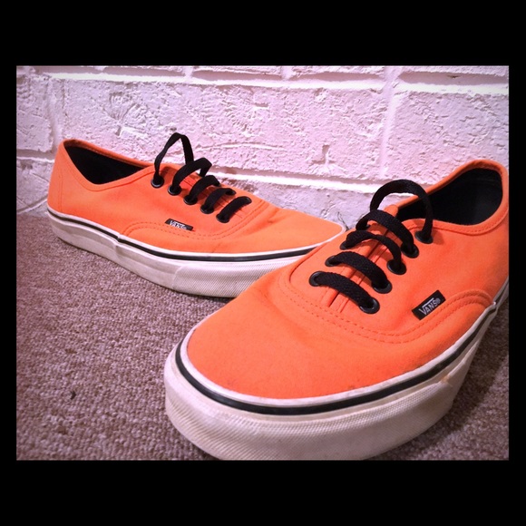 Orange Vans