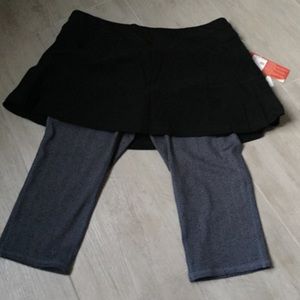 Athleta leggings with skirt.