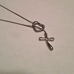 Heart and Cross necklace