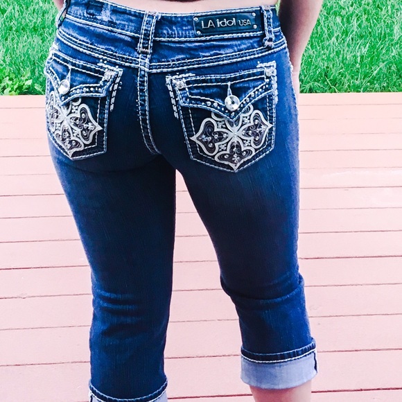LA Idol USA  Pants - LA Idol USA Capri Jeans