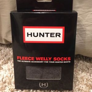 Hunter Fleece Welly Socks