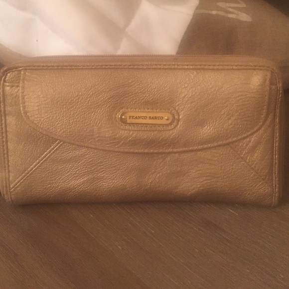 Gold Clutch Wallet