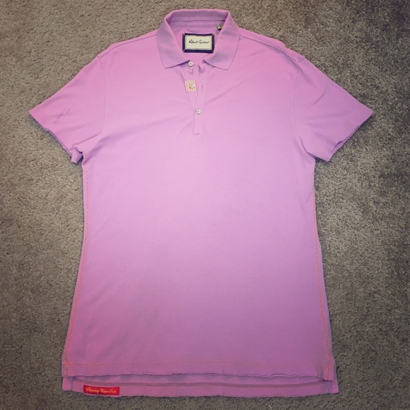 Robert Graham Men's light purple polo