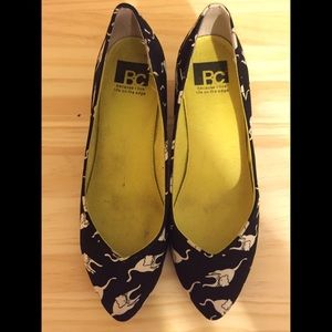 BC Cat Print Mini-Heels!