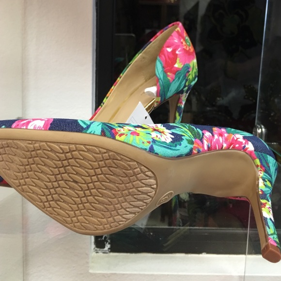 Merona Floral High Heels - Picture 3 of 4