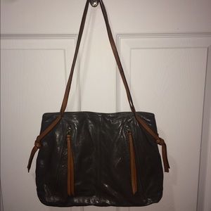 Latico 100% Leather Shoulder Bag
