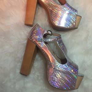 Jeffrey Campbell Hologram Platforms