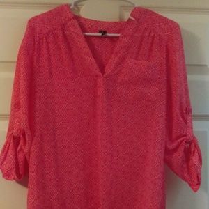 Maurice's Pink Perfect Blouse Small