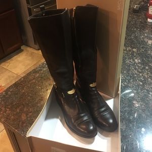 Authentic Michael Kors Arley Boot (Dark Coffee)
