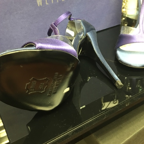 Peep toe heels by Stuart Weitzman - Picture 3 of 4