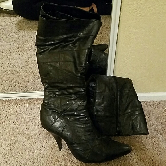 Black boots
