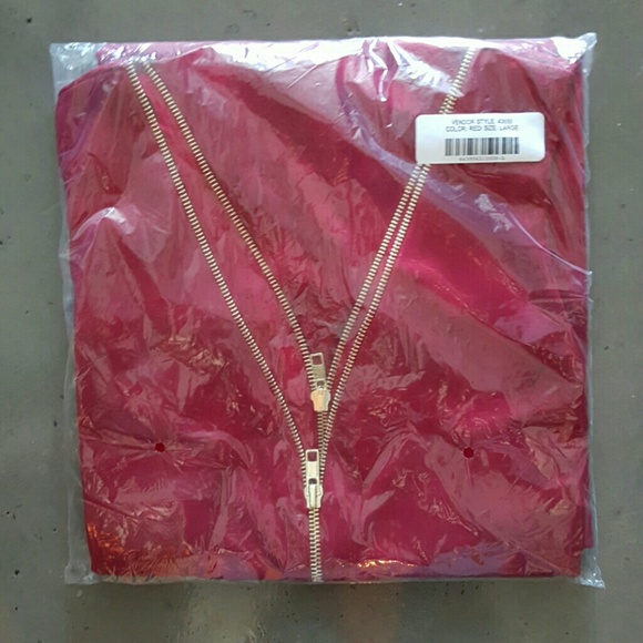 Lulu's Double Zip Wine Plunge Bodycon Dress - Picture 6 of 7