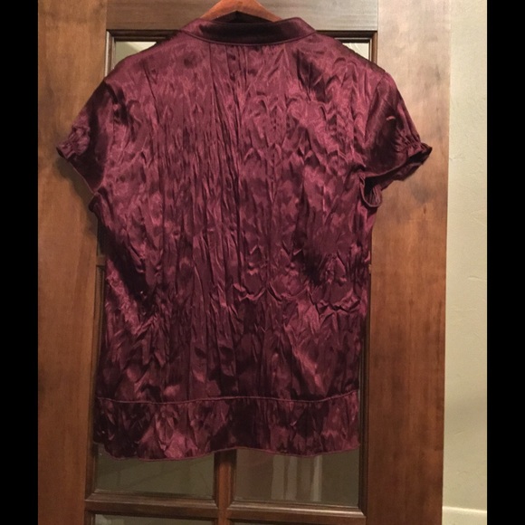 Mossimo Ruffle Shirt - Picture 2 of 4