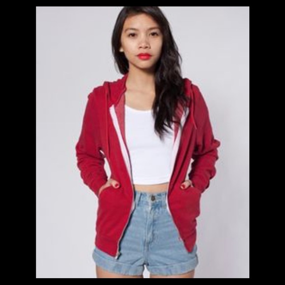 **Reserved**American Apparel Zip Hoodie