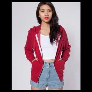 **Reserved**American Apparel Zip Hoodie