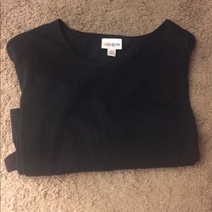Lularoe Solid Black Irma