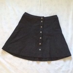 NWT A&F suede skirt