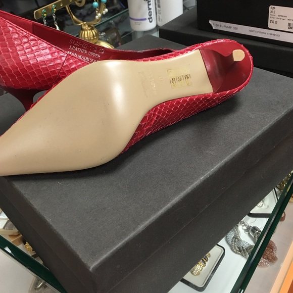 Gazith leather high heels - Picture 3 of 4