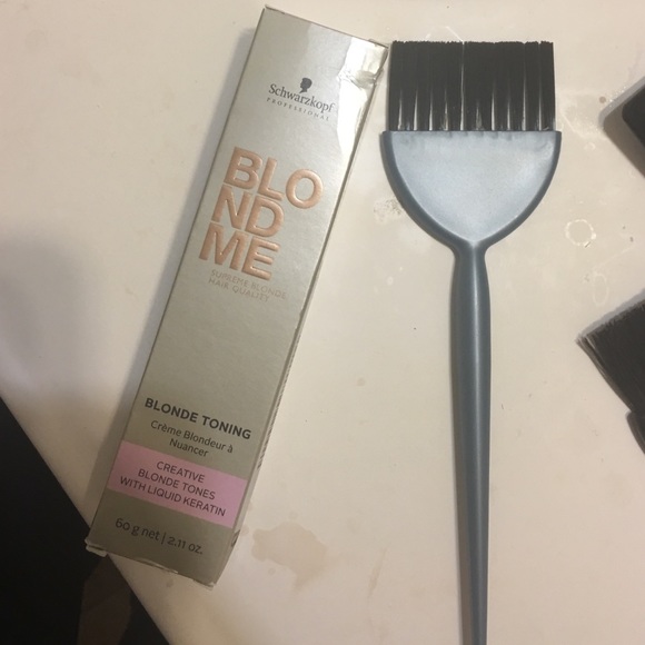 Blonde Me blonde toning