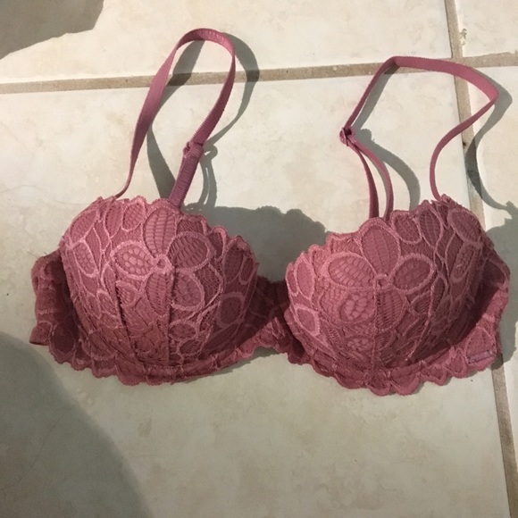 Pink by VS Floral Push Up Bra - Picture 1 of 3