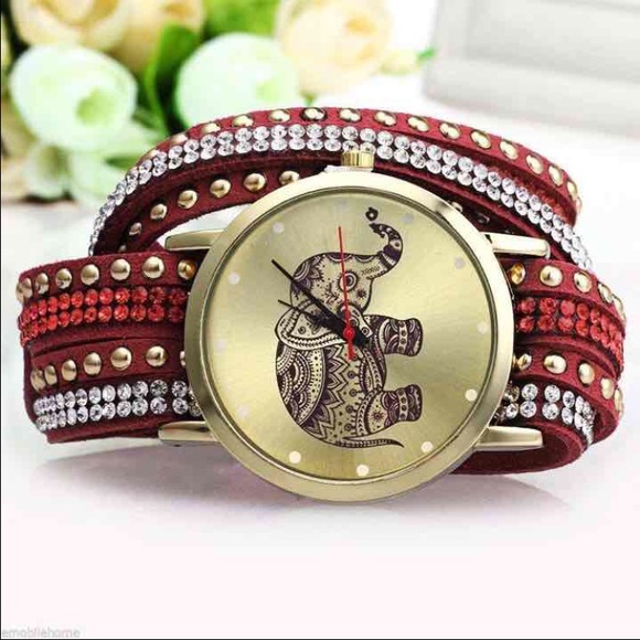 Elephant wrap watch